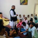 आपदा से पीड़ित हुए परिवारों की कार्यकर्ता करेंगे व्यक्तिगत तौर पर मदद :- सुखराम चौधरी