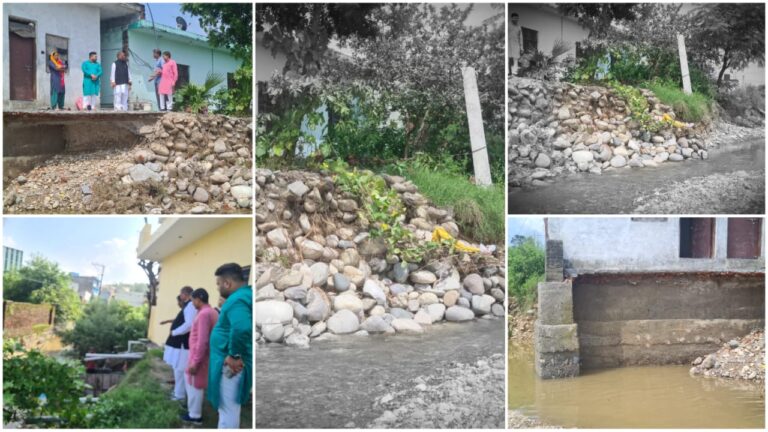 पीड़ित परिवारों को बारिश से हुए नुकसान को देखते हुए जल्द राहत राशि प्रदान करें सरकार :-सुखराम चौधरी