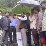 राष्ट्रीय राजमार्ग-707 पांवटा-शिलाई का निरीक्षण करने के उपरांत मार्ग की शीघ्र बहाली के दिये निर्देश राष्ट्रीय राजमार्ग-707 पांवटा-शिलाई का निरीक्षण करने के उपरांत मार्ग की शीघ्र बहाली के दिये निर्देश