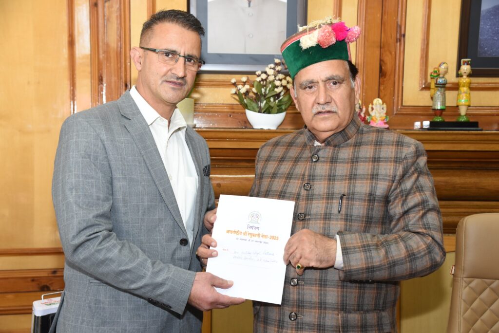 अंतराष्ट्रीय श्री रेणुका जी मेले का शुभारम्भ करेंगे विधानसभा अध्यक्ष कुलदीप सिंह पठानिया-सुमित खिमटा