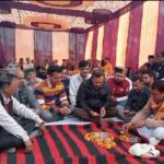 पुरुवाला में जल शक्ति विभाग के द्वारा लगाए जा रहे ट्यूबवेल का शिलान्यास..