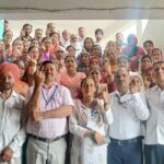 पांवटा साहिब की कुंजा पंचायत में मतदाताओं को मतदान के लिए किया प्रेरित