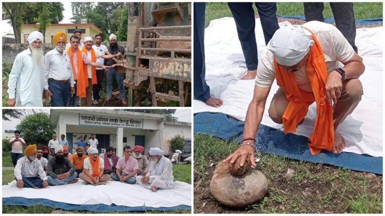 चौधरी किरनेश जंग ने शिवपुर पंचायत में पीने के पानी की समस्या का निदान किया