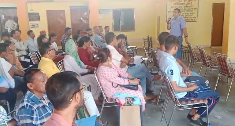 भगानी में शुरू हुआ 08 ग्राम पंचायतों के लिए आपदा प्रबंधन विषय पर तीन दिवसीय युवा स्वयंसेवक प्रशिक्षण कार्यक्रम