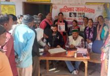 डोबरी सालवाला में ग्राम सभा सफल आयोजन, विकास कार्यों और पंचायत विभाजन की प्रमुख मांग