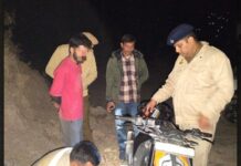 6.36 ग्राम चिट्टा सहित युवक गिरफ्तार, रेणुका जी पुलिस की कार्रवाई..